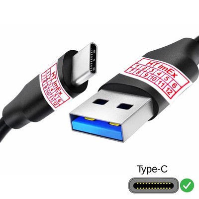 USB-C Ladekabel Anschlusskabel komp. für VEEKTOMX Mini Power Bank 10000mAh