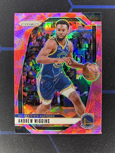 2024-25 Panini Prizm Andrew Wiggins #19 Pink Ice Prizm