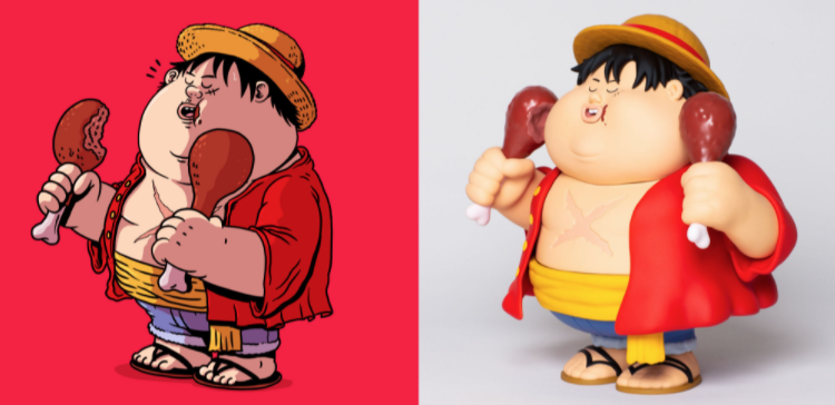 ONE PIECE BUSTERCALL Chunky Monkey.D.Luffy