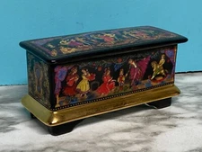 Vintage Russian Music Treasure Box by Ardleigh Elliott & Sons 1991
