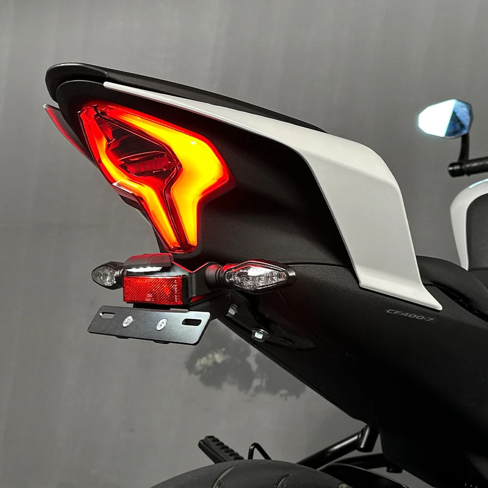 Soporte de matrícula eliminador de guardabarros trasero ordenado para CF-MOTO 450 SR/SS/NK 300SS Foto 4 de 4