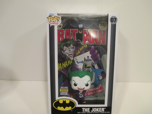 Funko Pop Comic Covers: #07 The Joker. 2022 Winter Convention Exclusive.
