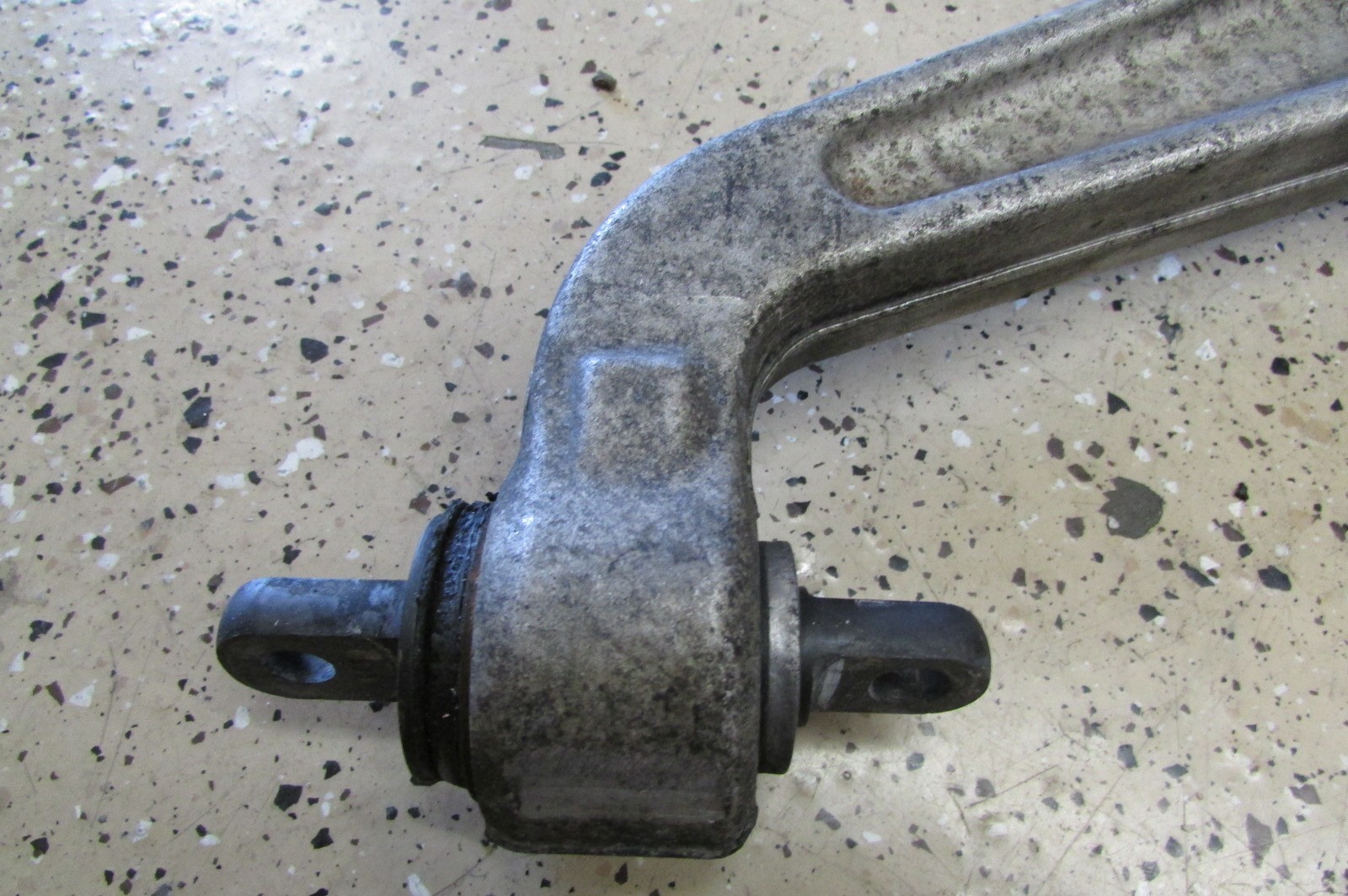 Lamborghini Gallardo, LH Front Upper Control Arm, Burnt Bushing, P/N 400407505B