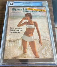 SPORTS ILLUSTRATED JANUARY 20, 1964 CGC 5.0 BABETTE 1st SWIMSUIT ISSUE