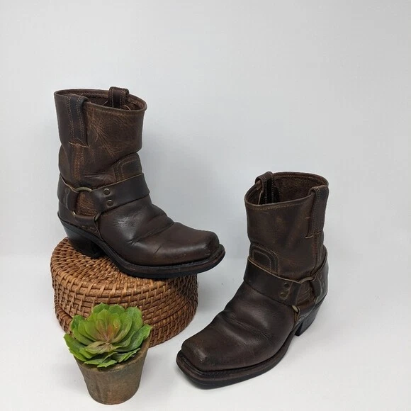 Frye harness 2025 ankle boots