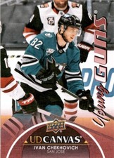 2021-22 Upper Deck UD Canvas Young Guns #C118 Ivan Chekhovich - Rookie