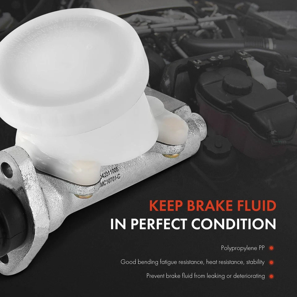 Cilindro maestro de freno con depósito para MG MGB 1968 1969 1970-1974 Base L4 1,8 L Foto 3 de 4