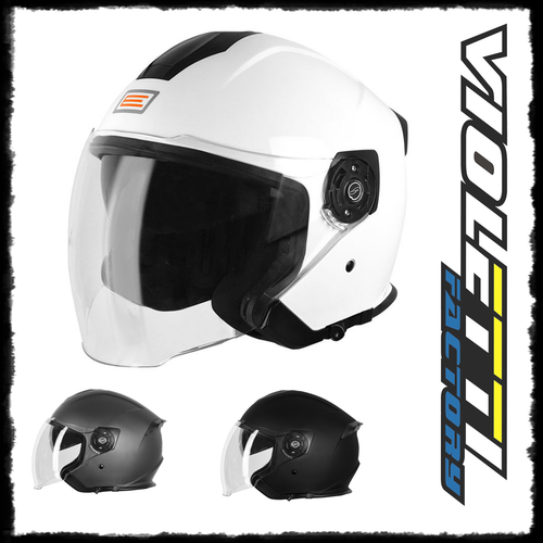 CASCO PALIO 2.0 BT bluetooth origine doppia visiera titanio bianco nero |  eBay