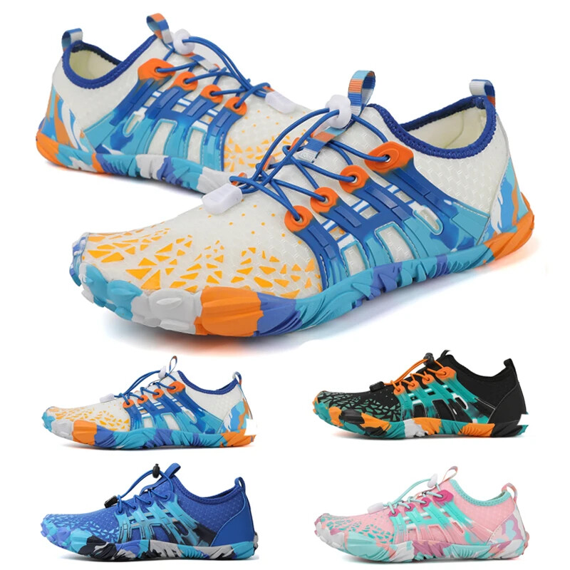 Zapatos descalzos para hombres y mujeres deportes acuáticos antideslizantes playa pareja zapatos acuáticos