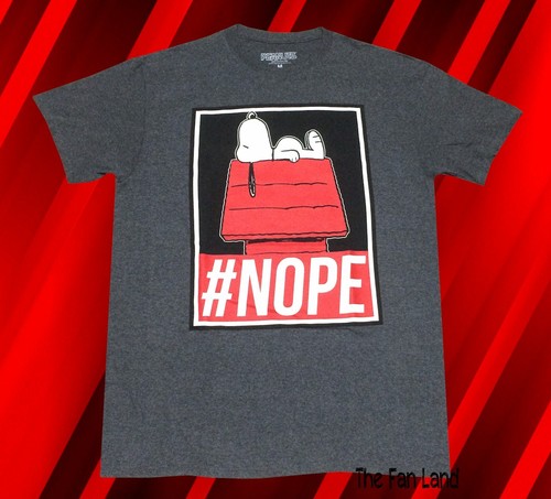 New Peanuts Charlie Brown Snoopy Nope 
