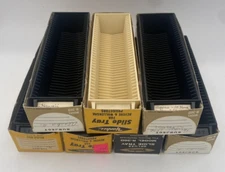 Vintage Yankee Universal 36 Slide Trays Lot of 4-R-36D and Lot Of 3-R-W36 Deluxe