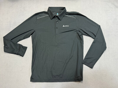 Odlo black training shirt long sleeve mens size L