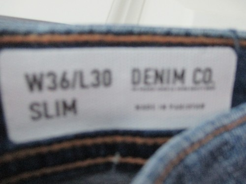 Blue 36S Stretch Jeans Used - Picture 2 of 4