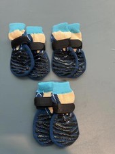 Pet Paw Protectors - Set of 3 pair Non-Slip Dog Socks RT011 