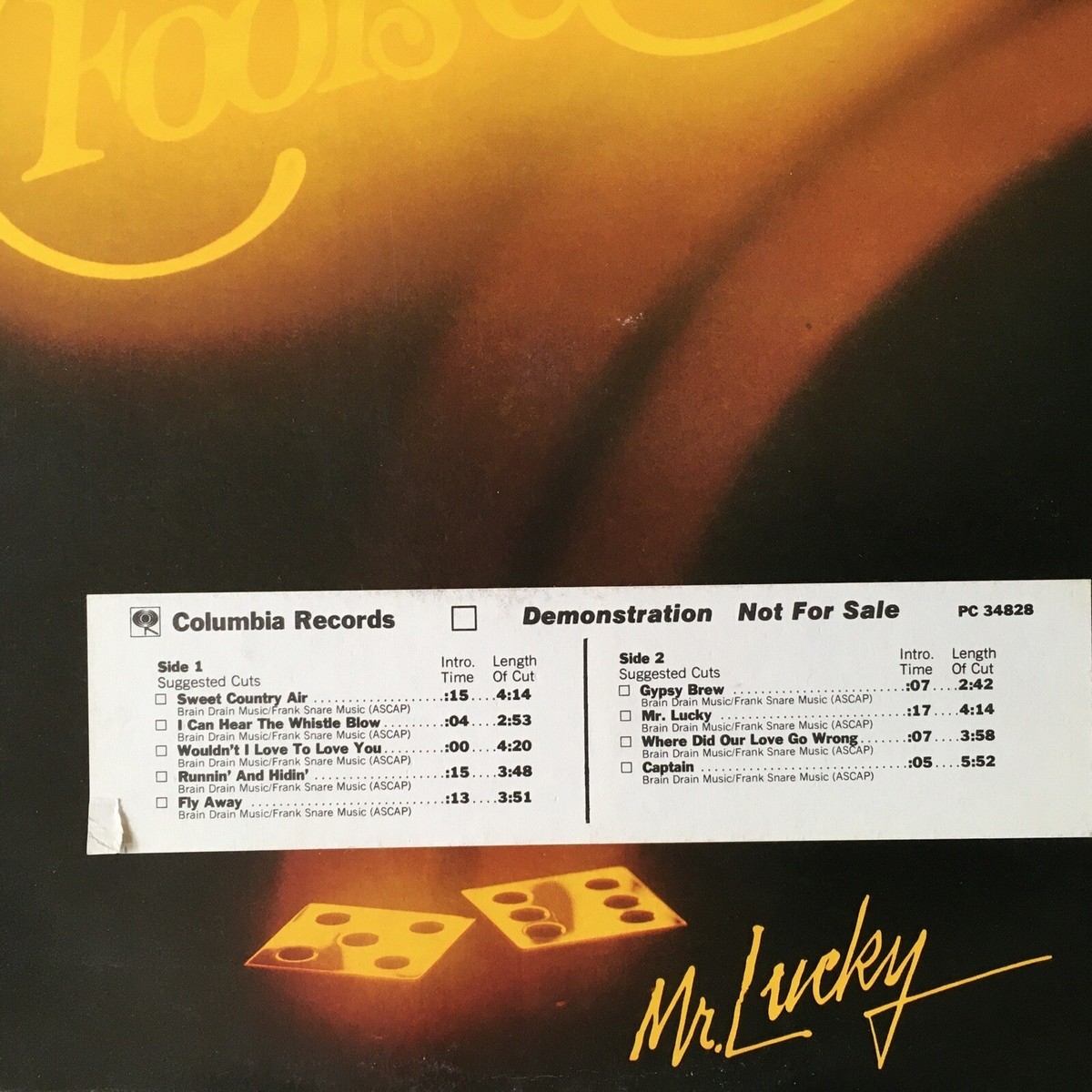 洋楽 Restless /7inch/Mr. Blues / Fool's Gold Fools Gold - Mr. Lucky 1977
