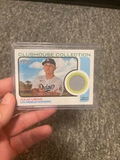 Julio Urias 2022 Topps Heritage #CCR-JU Clubhouse Collection Relic Jersey Patch