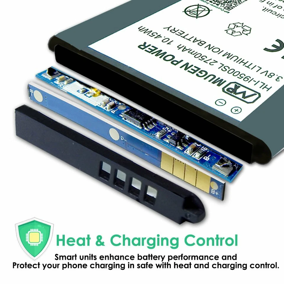 Batería delgada Mugen Power Extended 3100 mAh para LG G3 de iones de litio Foto 4 de 4