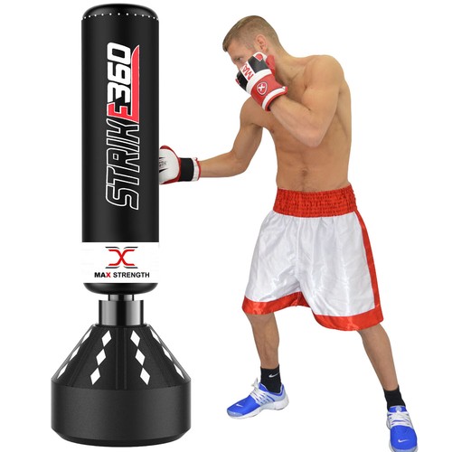 Free Standing Boxing Punching Bag Stand Kick Heavy MMA Martial Art Training - Picture 129 of 178