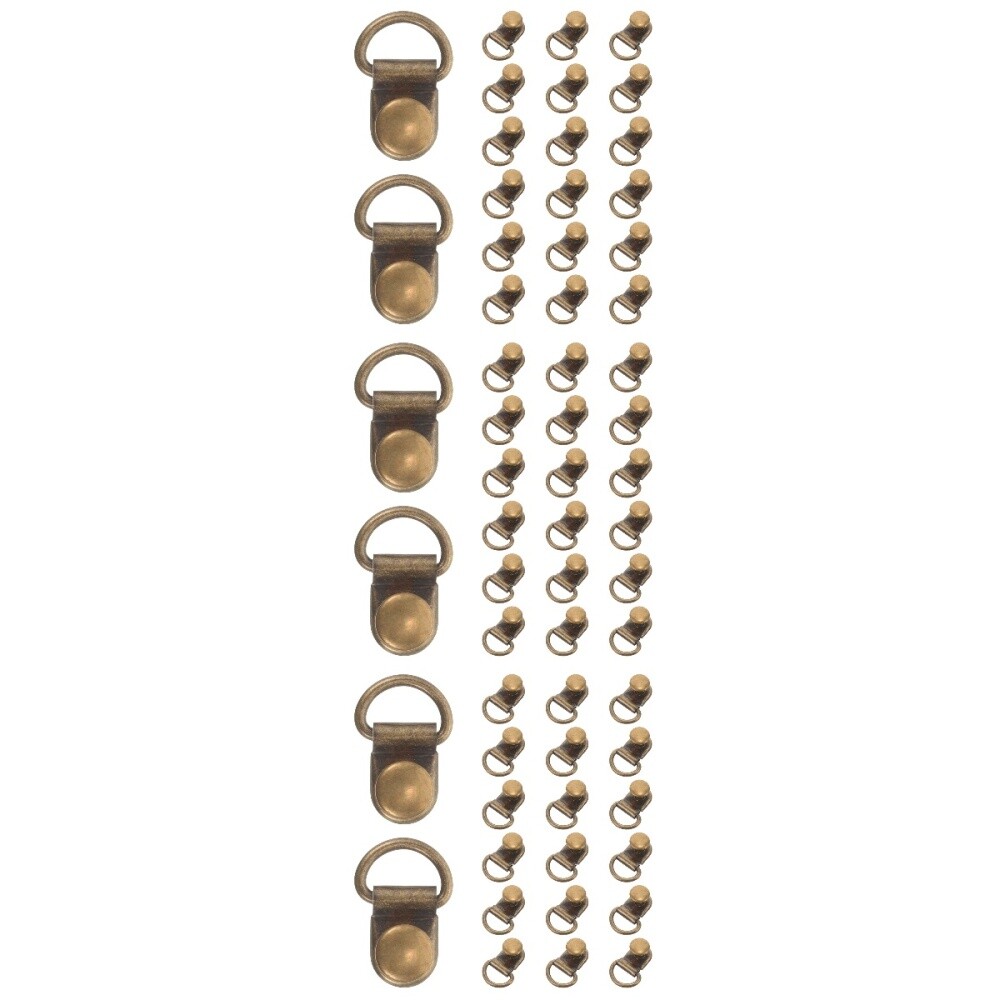 APL Confezione 3 Accessori Per Fibbie Scarpe Ganci Lacci In Lega Accessori Scarpe