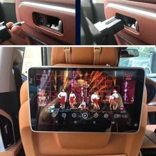 Android Headrest Monitor For BMW X7 2022 Travel Comfort Rear Seat Entertainment