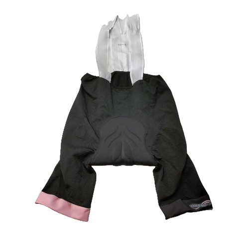 Pantaloncino Con Bretelle Salopette Ciclismo Donna Colore Nero XS/S - 第 1/4 張圖片