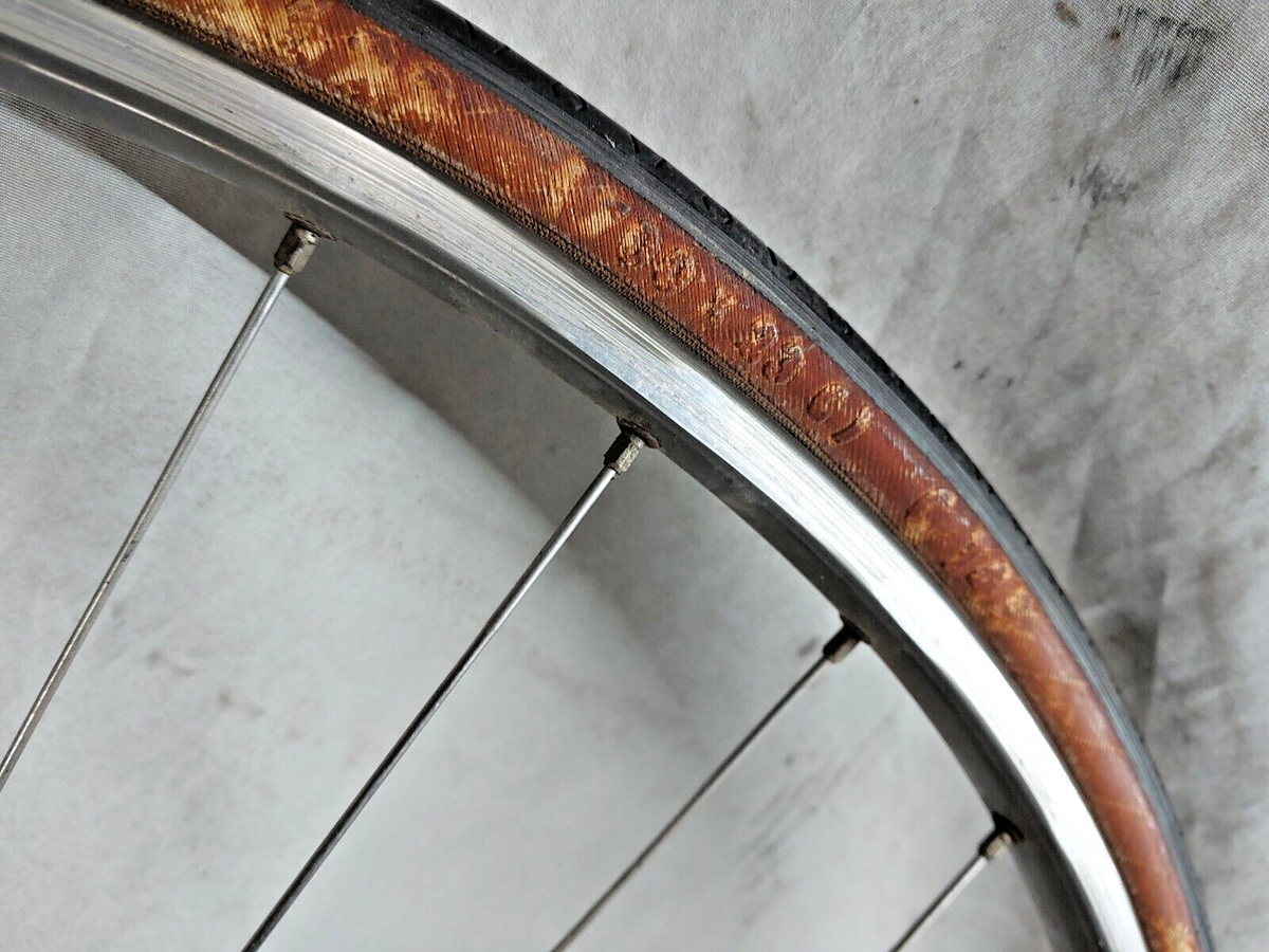 Campagnolo Record 27 Road Bike Wheel Set Sunrims CR-18 Campy Italy USA