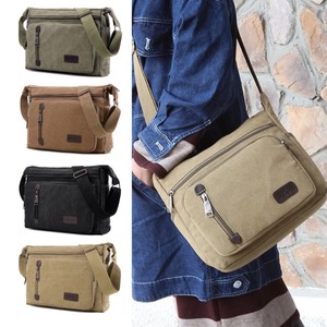 Canvas Shoulder Bag Vintage Military 