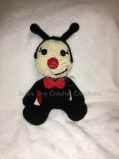 Ladybug Plush Doll Decoration Crochet Handmade Gift