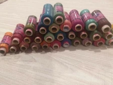 35 piece  Polyester Sewing Thread  Hand Stitching 200 Yard Each Spool