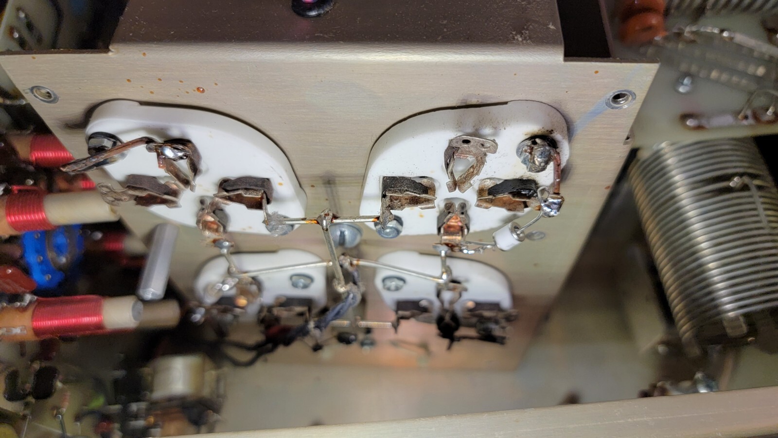 Ameritron Al811h With W8JI Mods 800w HF Amplifier 4 X 811a Tubes USA