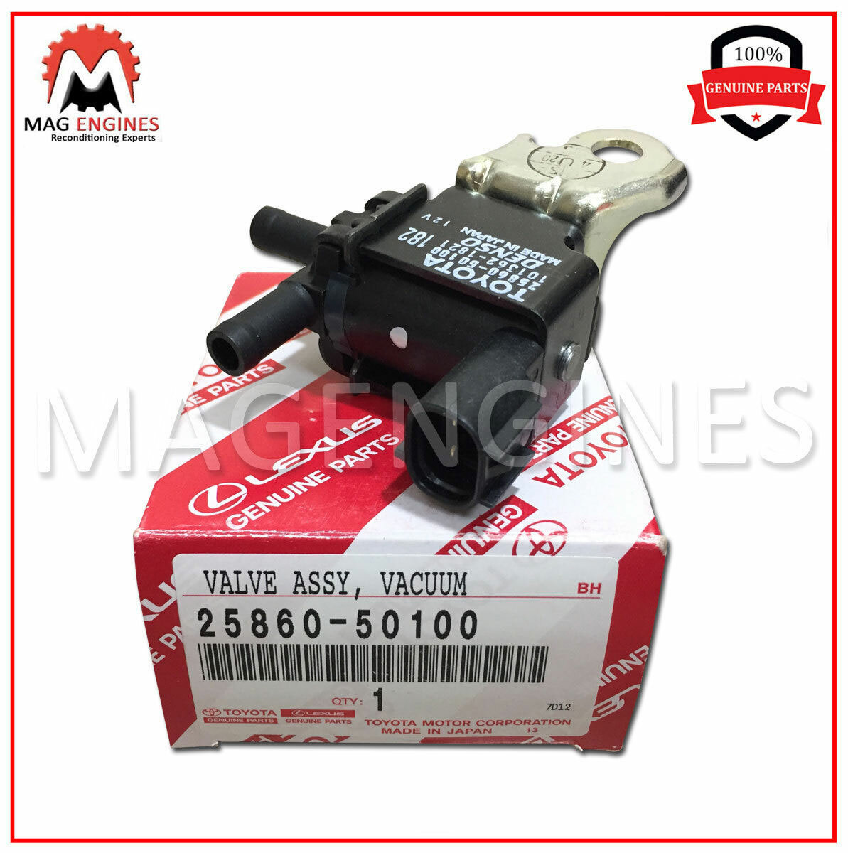 25860-50100 GENUINE OEM VACUUM SWITCHING VALVE FOR TUNDRA