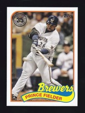 2024 Topps Series 2 #89B2-23 PRINCE FIELDER 1989 Topps Baseball Throwback