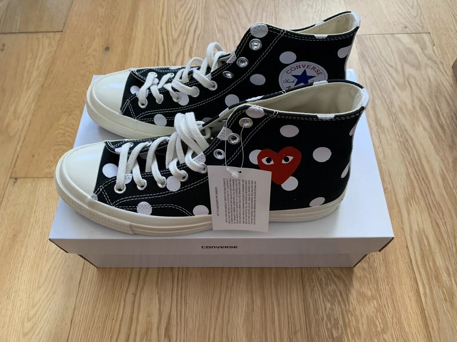 converse fear love white