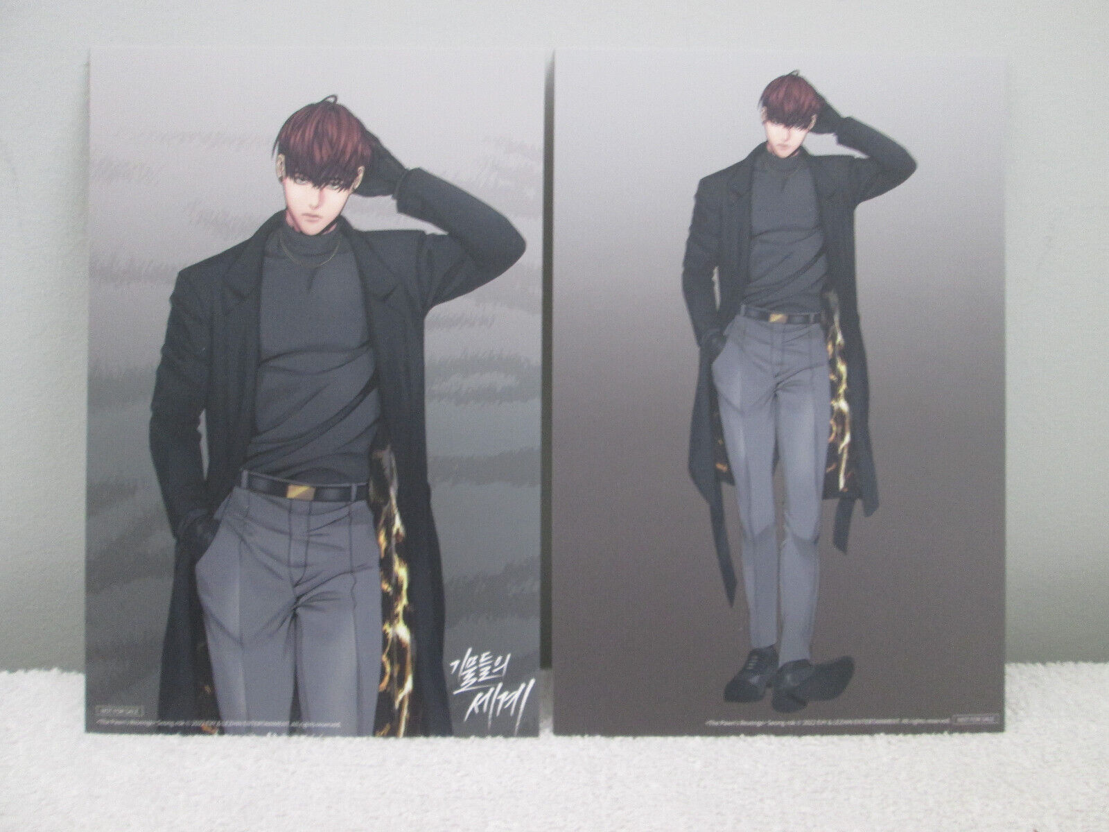 Korean BL Manwha The Pawns Revenge 3 Inches Card Bookmark Jeoh