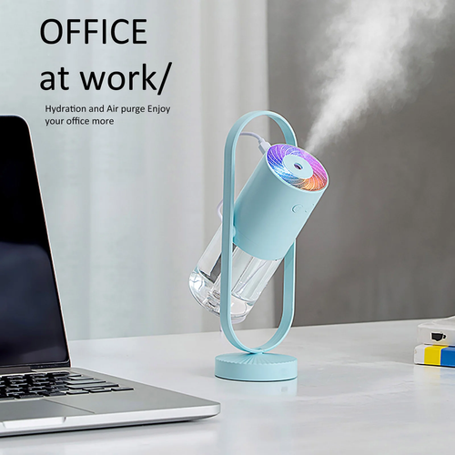 Cool Mist Humidifier Humidifier Desktop Mini Humidifier Aroma Diffuser 360° Angl - 第 1/12 張圖片