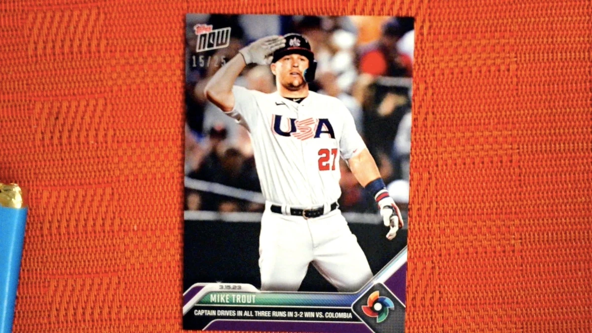 2023 Topps Now World Baseball Classic - Mike Trout #WBC-51 for