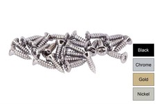  3 X 3/8" 9.5mm Pickguard  Backplate Screws For Gibson Guitars - Qty 25