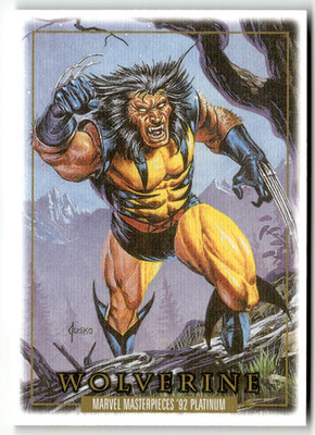 2024 Skybox Marvel Masterpieces '92 No. 94 Wolverine Canvas