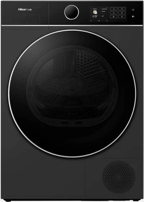 Hisense DH5I104BBAB 5i Series 10kg Heat Pump Tumble Dryer in Black 50577 - Image 1 of 4