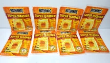 SUPER WARMERS (8packs) Hothands Hand & Body - Long Lasting 18 Hours Heat 07/27