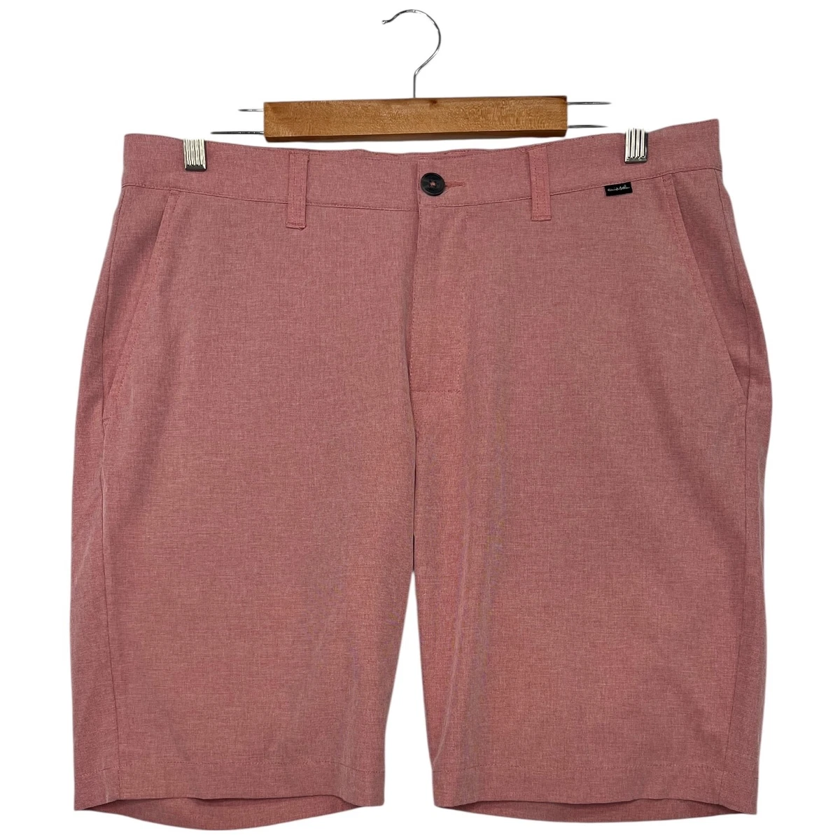 New Men’s Travis Mathew On A Boat Golf Shorts Prestige Performance Heather Green
