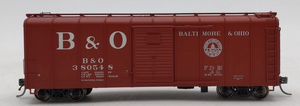 Fox Valley Models 30326 HO Baltimore & Ohio Boxcar #380548 LN/Box - Image 2 of 4