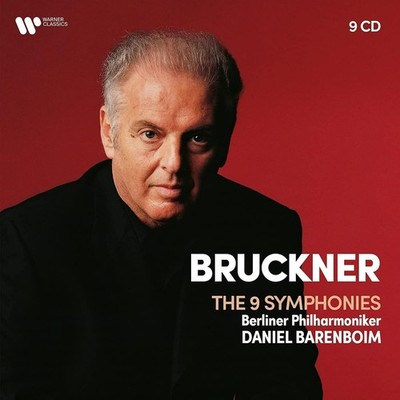 Bruckner The 9 Symphonies Daniel Barenboim Warner Classics 9 CD *NEW & SEALED*