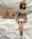 VTG Dramatic New Living MOD Barbie Doll Titian Redhead Hair Salute Sparkle TLC