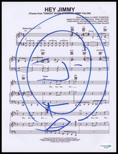 Questlove "The Roots" AUTOGRAPH Signed 'Hey Jimmy' Tonight Show Sheet Music ACOA