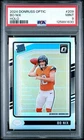 2024 Donruss Optic Bo Nix Holo PSA 9 #209 Rated Rookie Broncos 🔥 RC INVESTMENT
