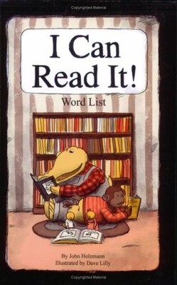 I CAN READ IT, WORD LIST By John Holzmann & Dave Lilly **BRAND NEW**