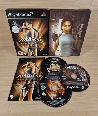 Lara Croft Tomb Raider Anniversary Collectors Edition PS2 Playstation 2 Komplett