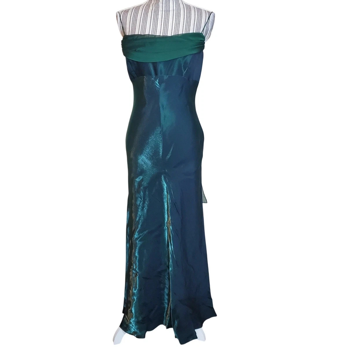 ebay 90s prom dress Vintage Mc Panthon Button-Down Shirt XL 43/44 Striped 90s 2000s main image 0