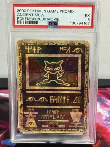 Pokémon TCG Ancient Mew Promo Card 2000 PSA 5